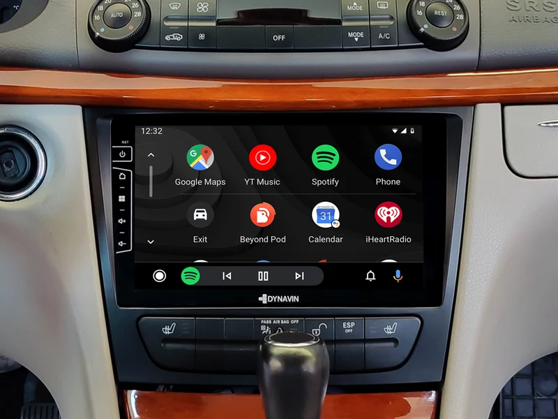 Autoradio Android 9″ Plug & Play Dynavin D9-W211 Premium pour Mercedes-Benz E-Klasse (W211) 2002-2009