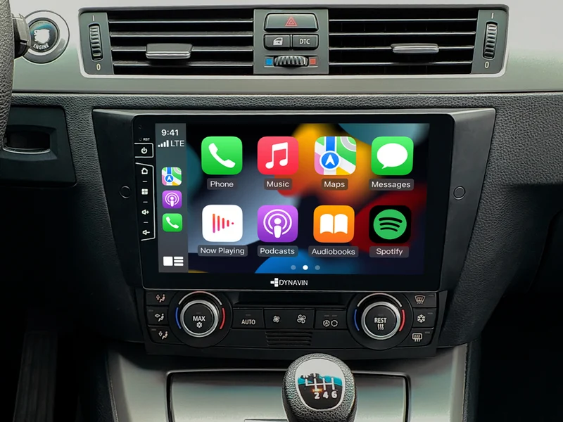 Autoradio Android 9″ Plug & Play Dynavin D9-E90 Plus pour BMW Série 3 E90/E91/E92/E93 (2006-2013)