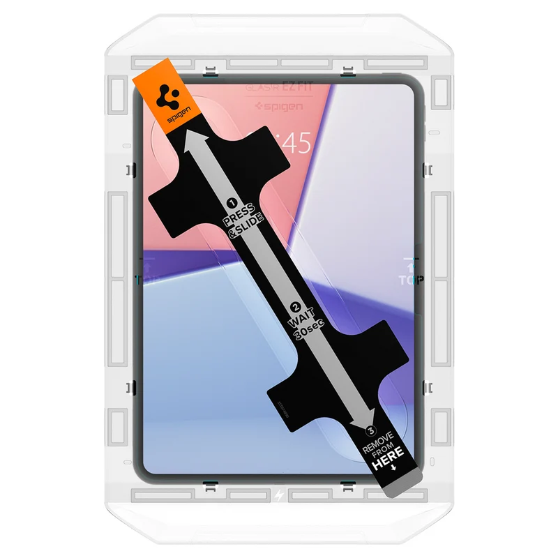 Spigen Apple iPad Pro 11 M5/M4 (2025/2024) EZ Fit GLAS.tR Slim 1PC Glass Screen Protector (Clear)
