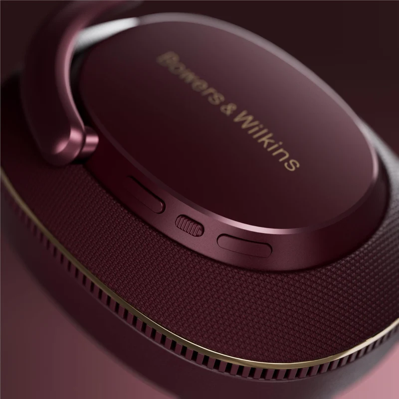 Bowers & Wilkins PX7 S3 Noise-Cancelling Over-Ear Headphones (Vintage Maroon)