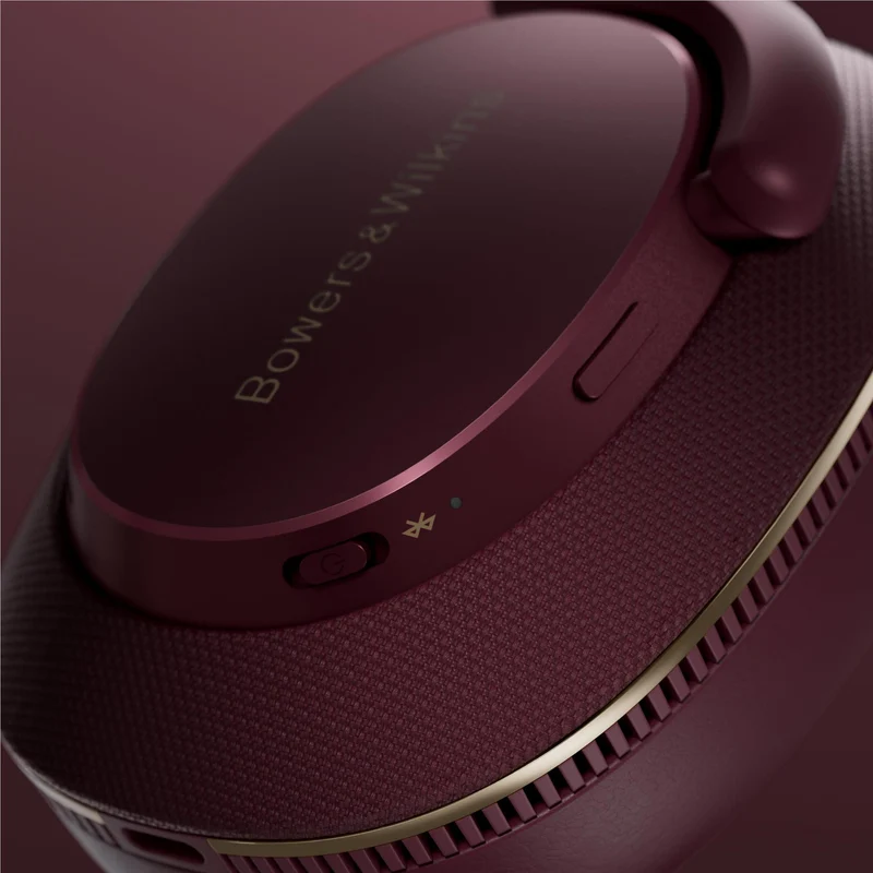 Bowers & Wilkins PX7 S3 Noise-Cancelling Over-Ear Headphones (Vintage Maroon)