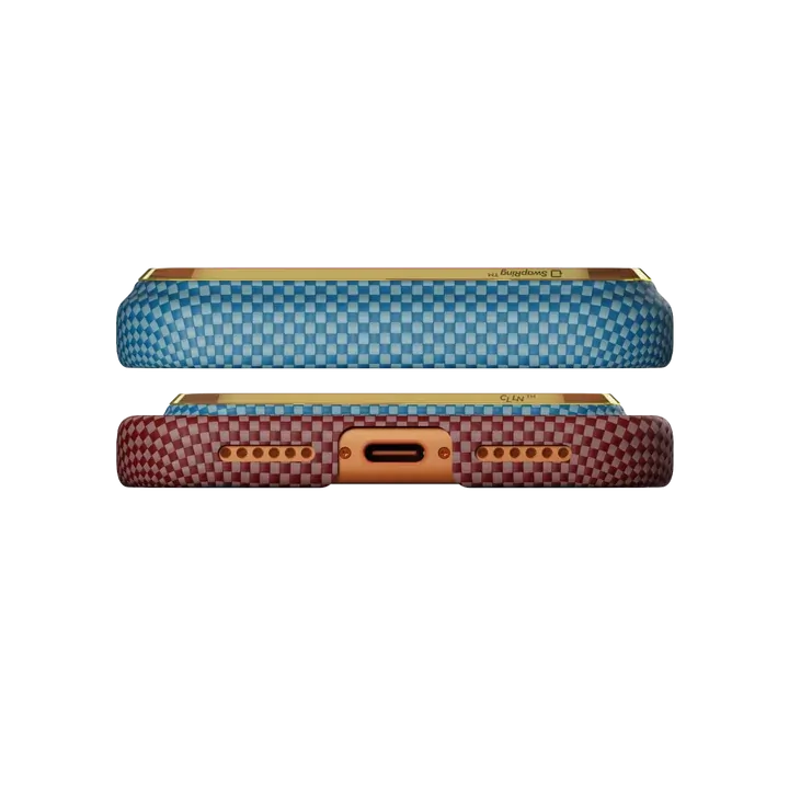 PITAKA Aramid Fibre Sunset2.0-California Dream 01 Edge Case for iPhone 17 Pro Max
