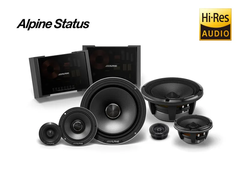 Haut-parleurs Alpine HDZ-653S – 3 Voies Slim Hi-Res Audio
