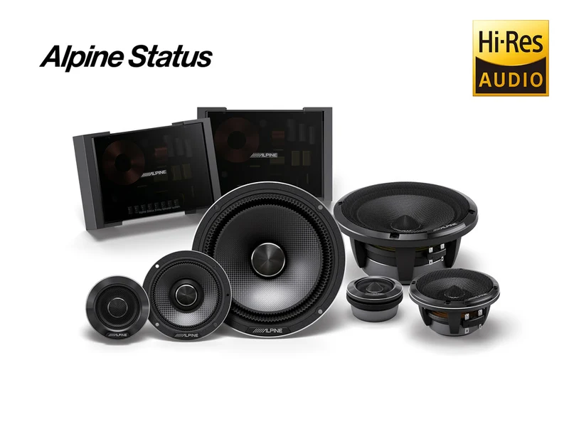 Haut-parleurs Alpine HDZ-653 – 2 Voies 16,5 cm Hi-Res Audio