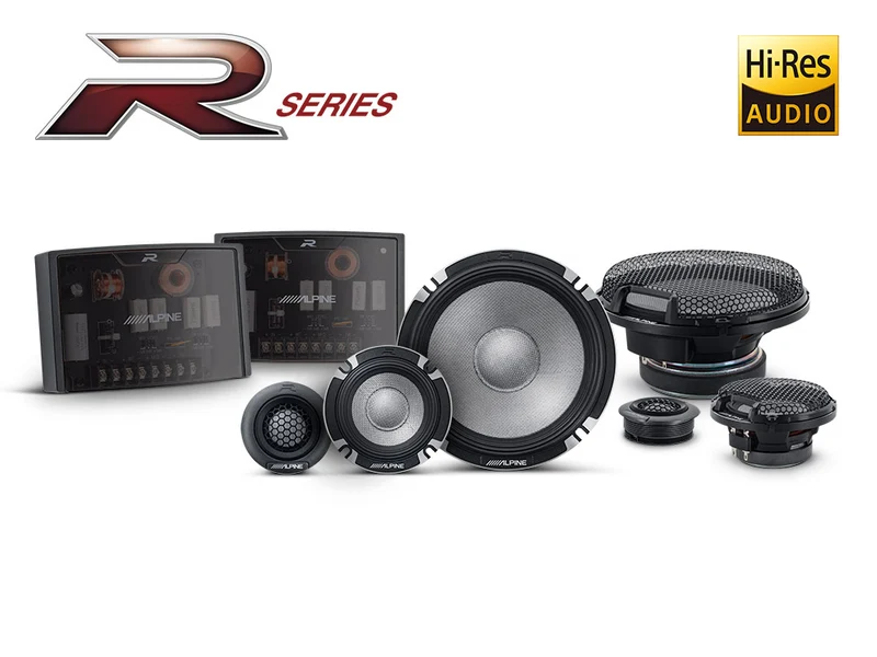 Haut-parleurs PRO à 3 voies R-SERIES de 16,5 cm R2-S653