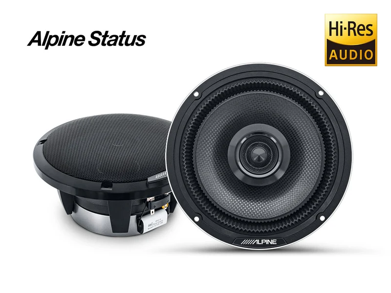 Haut-parleurs Alpine HDZ-65 – 2 Voies Hi-Res Audio