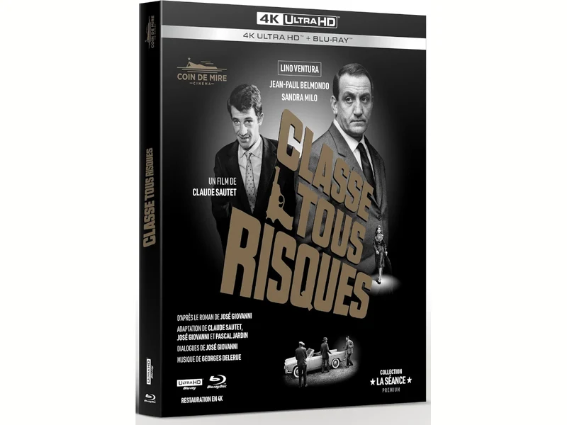 CLASSE TOUS RISQUES - COMBO UHD 4K + BLU-RAY