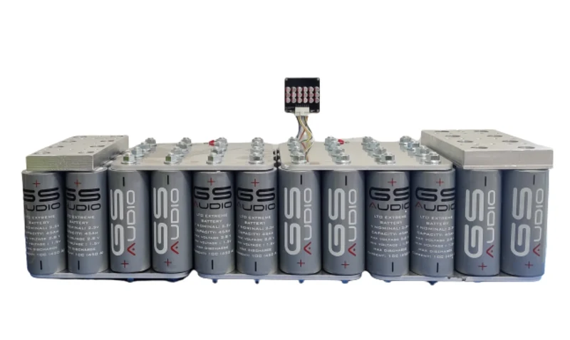 48 cellules GS AUDIO LTO 2,3 V / 45 Ah - TITANATE DE LITHIUM