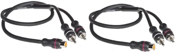 Cable rca eco Gladen Y (2 x mâles / 1 femelle)