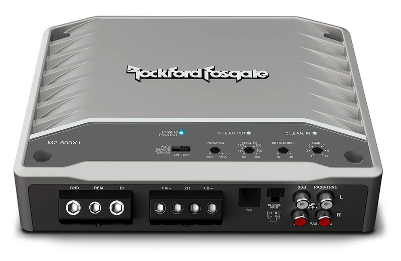 Rockford Fosgate M2-500X1 – Amplificateur Mono 500W RMS