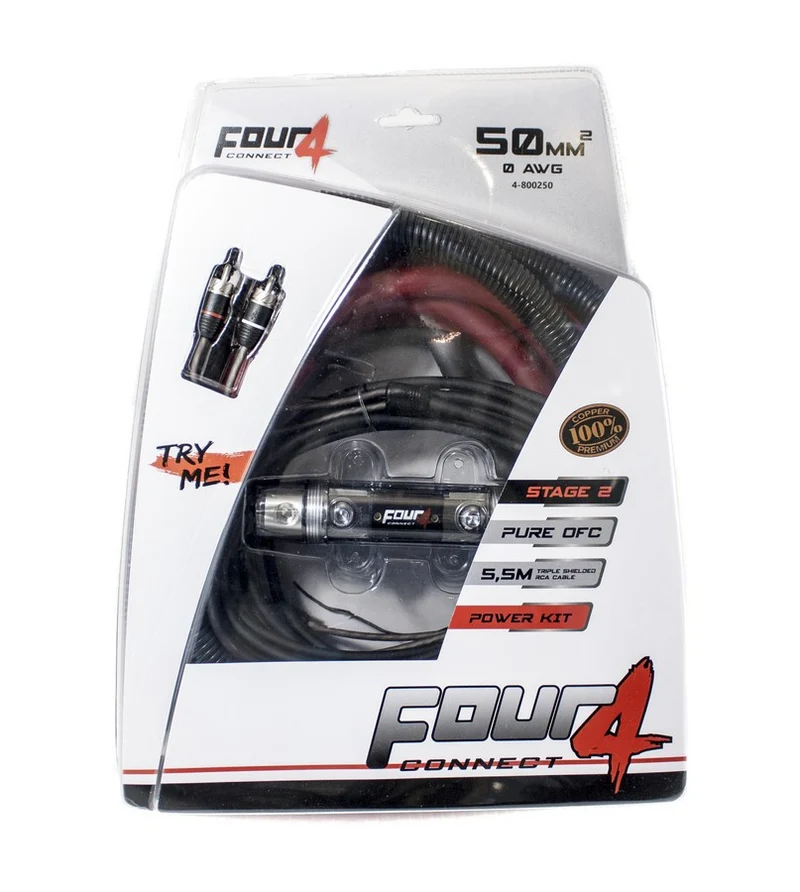 Pack de cablage 50mm² Stage 2 (100% cuivre)