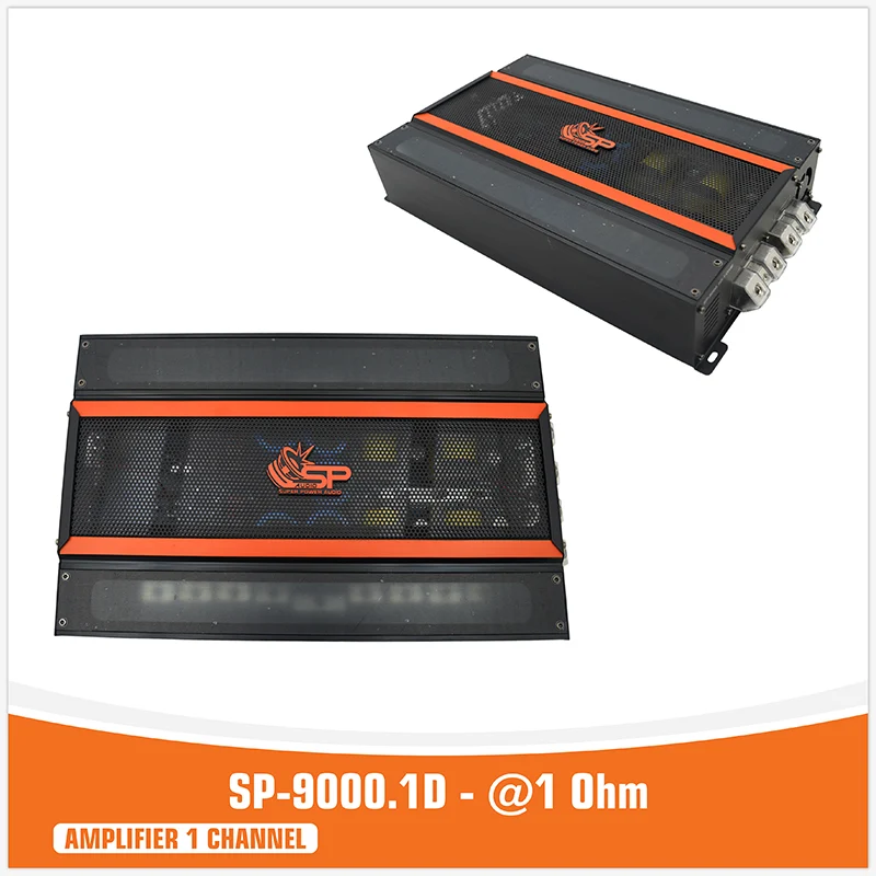 SP Audio SP-9000.1D 1 Ω – Amplificateur mono Classe D 1 × 9000 W RMS
