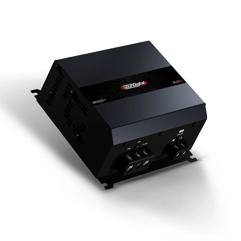 SounDigital 3000.1 EVO 6 – Amplificateur Mono 3000W 2 Ohm Car Audio