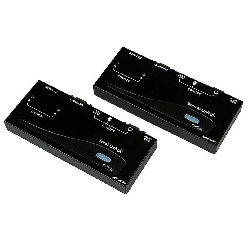 StarTech USB VGA KVM Console Extender over CAT5 UTP, 500 Ft.