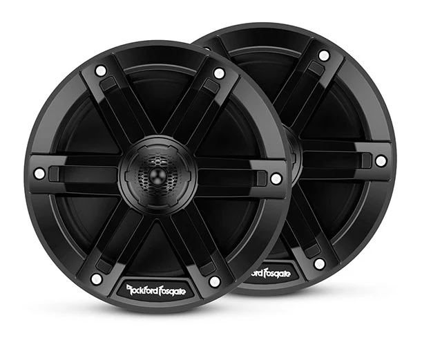 Rockford Fosgate M0-65B – Haut-Parleurs Marine 16,5 cm (6.5") 65W RMS Noir
