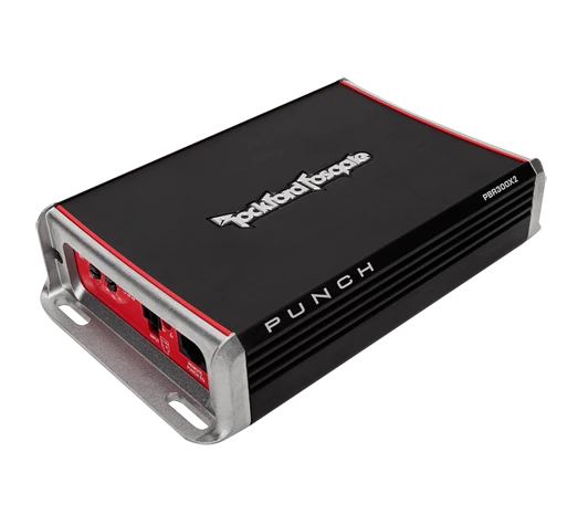 Rockford Fosgate PBR300X2 – Amplificateur 2 Canaux 300W RMS Ultra Compact