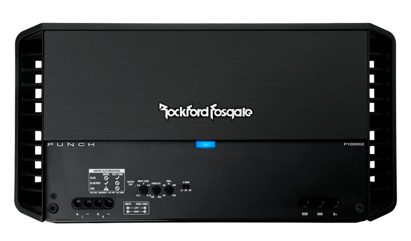 Rockford Fosgate P1000X2 – Amplificateur 2 Canaux 1000W RMS Série Punch