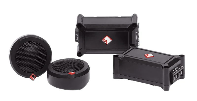 Rockford Fosgate P1T-S – Tweeters 60W RMS avec Crossover Intégré