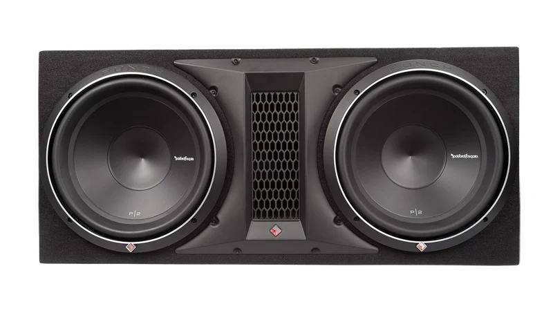 Rockford Fosgate P2-2X12 – Caisson de Basses Double 12" 800W RMS Bass Reflex