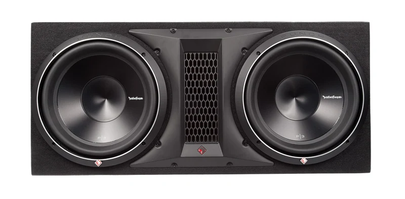 Rockford Fosgate P3-2X12 – Caisson de Basses Double 12" 1200W RMS Bass Reflex Punch