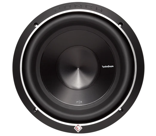 Rockford Fosgate P3D4-10 – Subwoofer 25 cm (10") 500W RMS Double Bobine 4Ω Série Punch