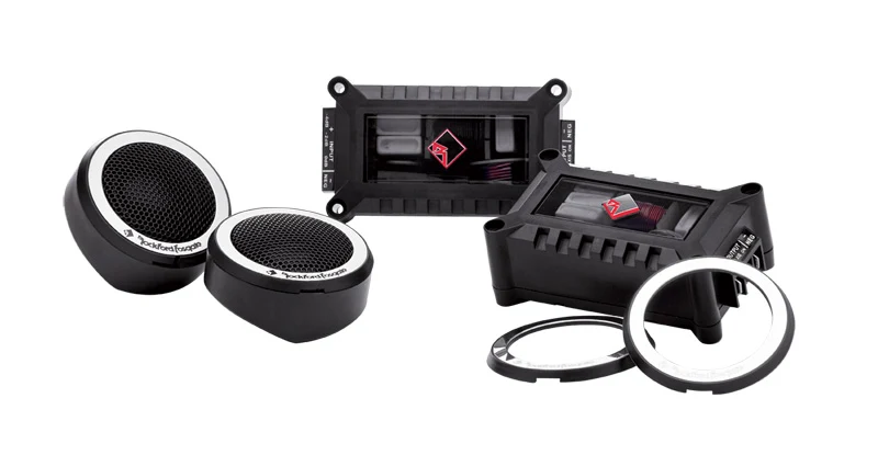 Rockford Fosgate T1T-S – Tweeters 100W RMS avec Crossover Série Power T1