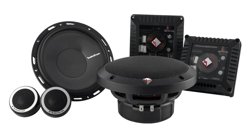 Rockford Fosgate T1-650S – Kit 2 Voies Séparées 16,5 cm (6.5") 100W RMS Série Power T1