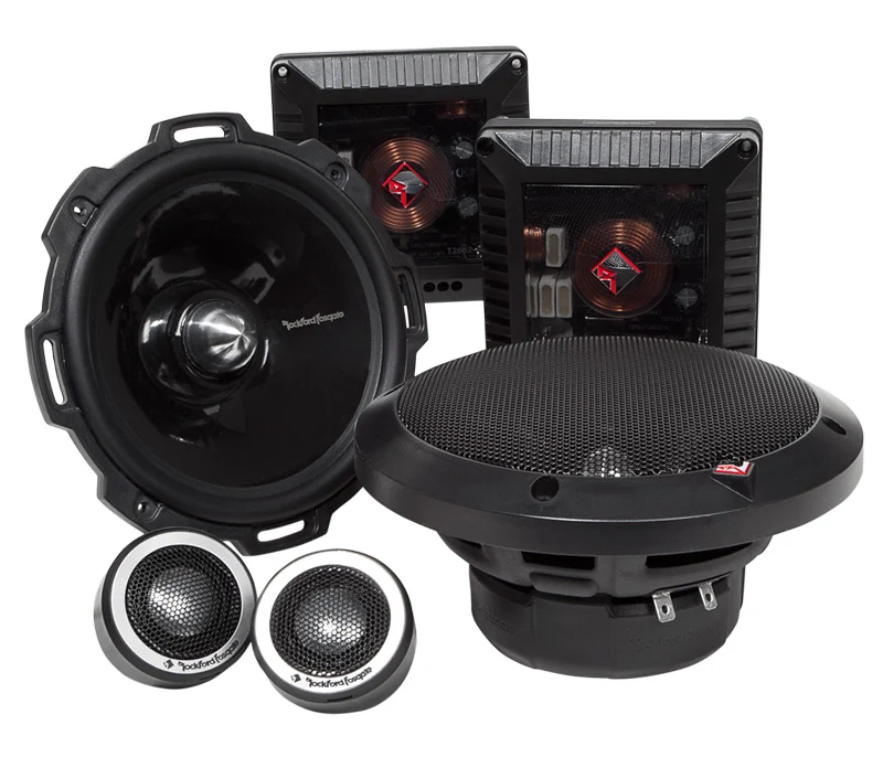 Rockford Fosgate T2652S – Kit 2 Voies Séparées 16,5 cm (6.5") 150W RMS Série Power T2