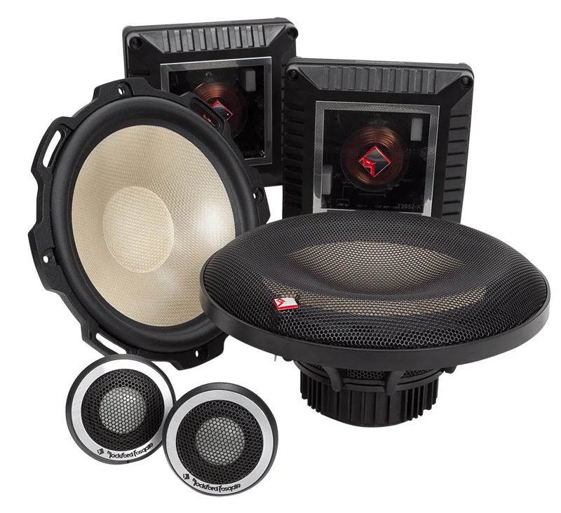 Rockford Fosgate T3652-S – Kit 2 Voies Séparées 16,5 cm (6.5") 200W RMS Série Power T3