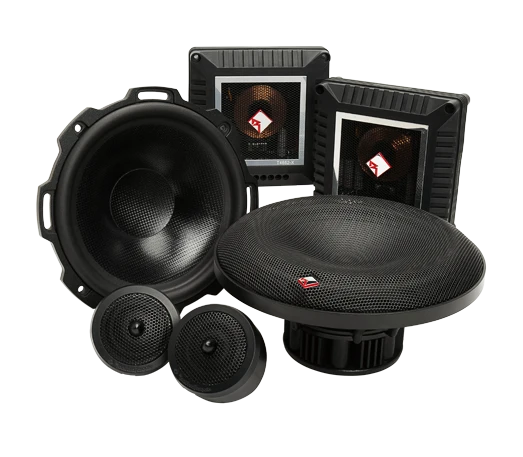 Rockford Fosgate T4652-S – Kit 2 Voies Séparées 16,5 cm (6.5") 125W RMS Série Power T4