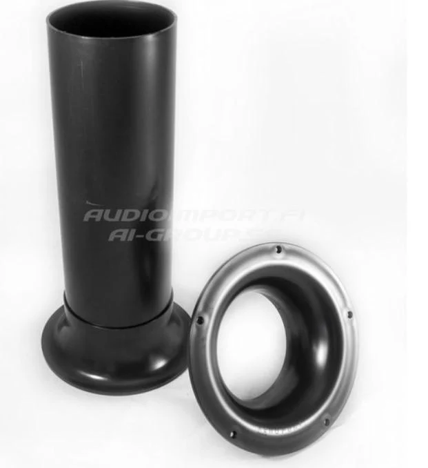 Évent Aéroport 6" Noir pour Caisson de Basse – Kit event 154 mm