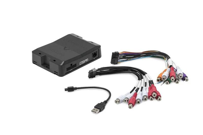 Rockford Fosgate DSR1 – Processeur DSP 8 Canaux avec Module iDatalink Compatible OEM