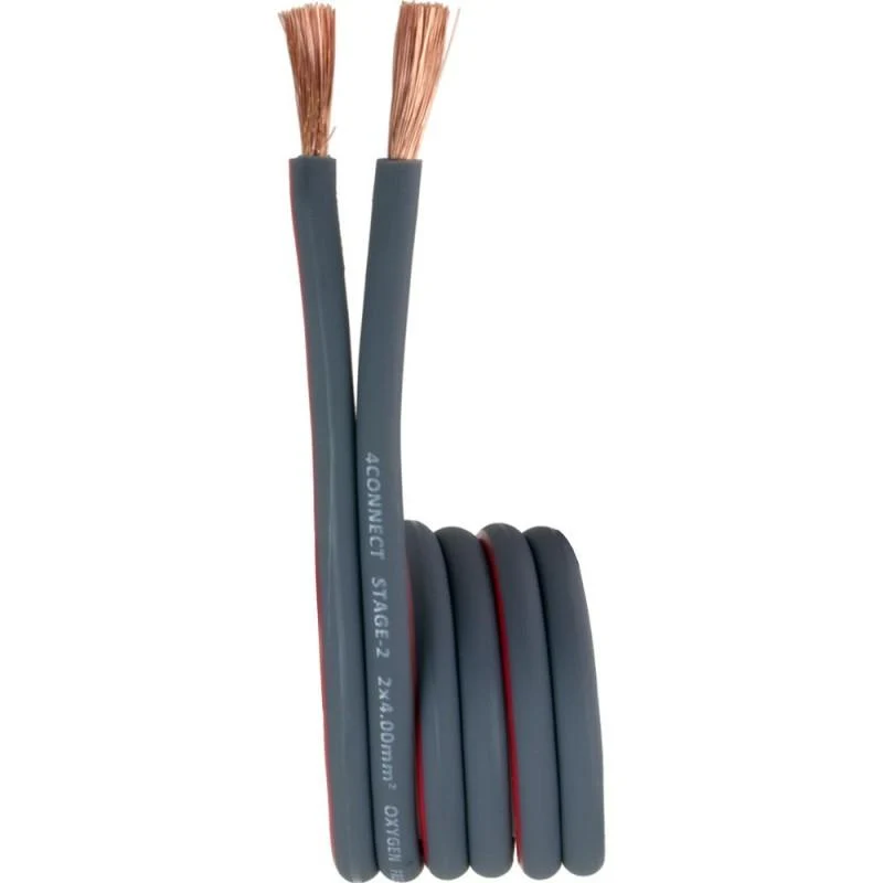 Cable Haut-parleur 2x4mm² Stage 2 OFC (100 % cuivre)