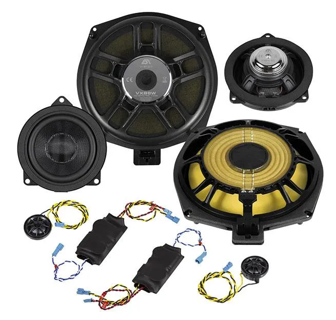 ESX VXB8.3C – Kit Haut-Parleurs 3 Voies Plug & Play BMW & Mini