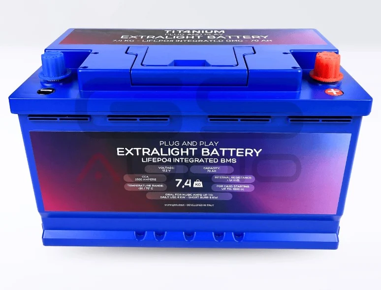 Batterie 70Ah LifePo4 format din