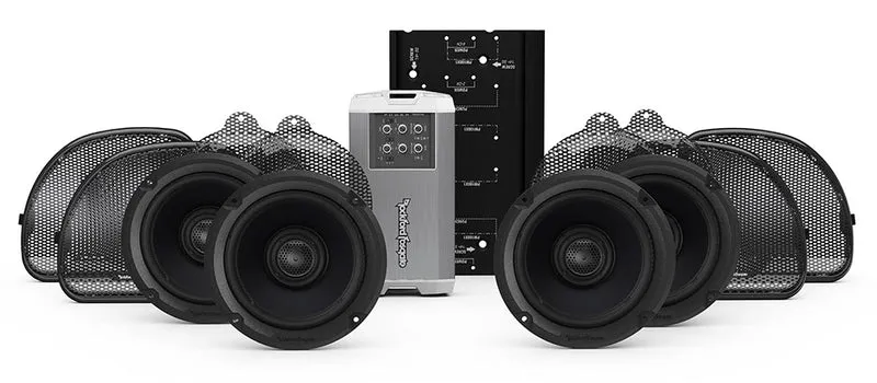 Rockford Fosgate HD14U-STAGE2 – Kit Audio Harley-Davidson Stage 2 pour Ultra Limited