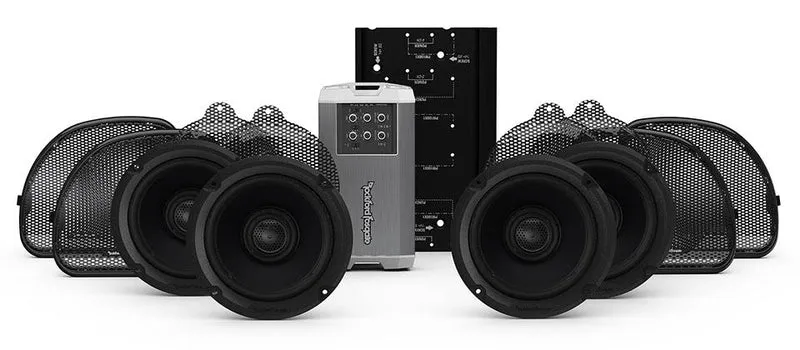 Rockford Fosgate HD14U-STAGE2 – Kit Audio Harley-Davidson Stage 2 pour Ultra Limited