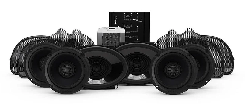 Rockford Fosgate HD14CVO-STAGE3 – Kit Audio Harley-Davidson Stage 3 pour CVO Limited