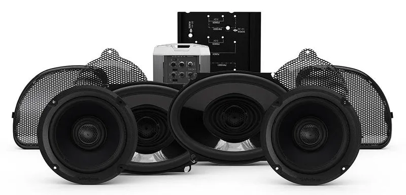 Rockford Fosgate HD14CVO-STAGE2 – Kit Audio Harley-Davidson Stage 2 pour CVO Limited