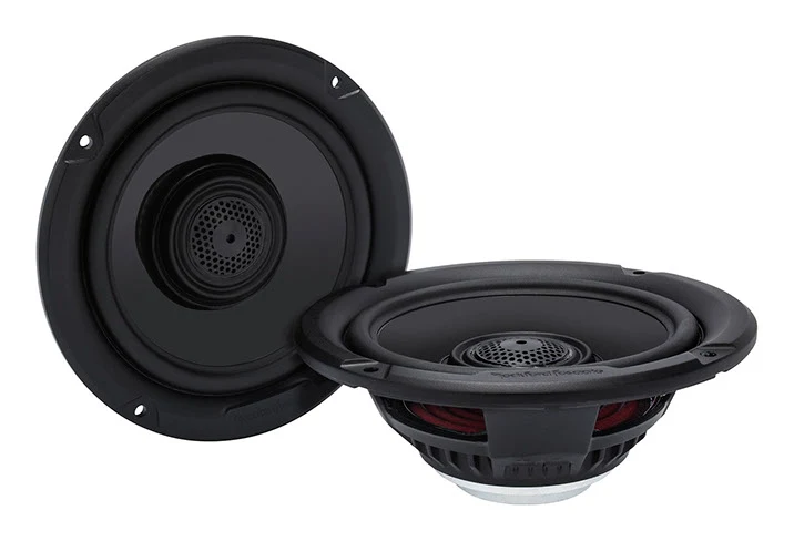 Rockford Fosgate TMS65 – Haut‑Parleurs Coaxiaux 6,5" pour Harley‑Davidson