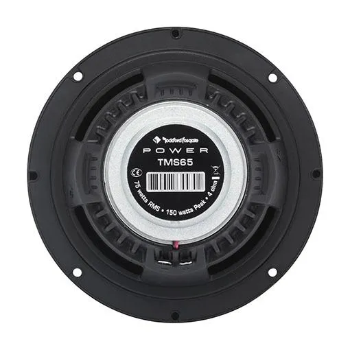 Rockford Fosgate TMS65 – Haut‑Parleurs Coaxiaux 6,5" pour Harley‑Davidson