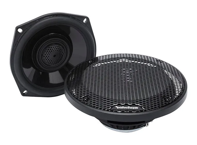 Rockford Fosgate TMS5 – Haut‑Parleurs Moto 5" Coaxiaux pour Harley‑Davidson