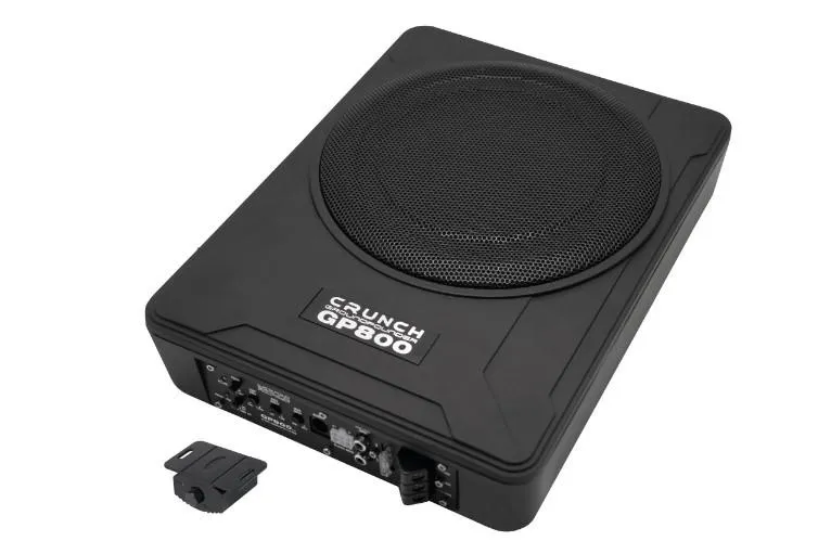 Caisson de Basse Amplifié GP800 V2 - 100W RMS - 20cm (8") - Sous Siège