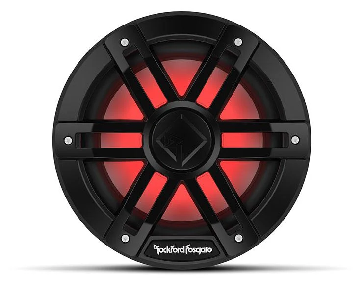 Rockford Fosgate M1D2-8B – Subwoofer Marine 20 cm (8") 150W RMS Double Bobine 2Ω Noir