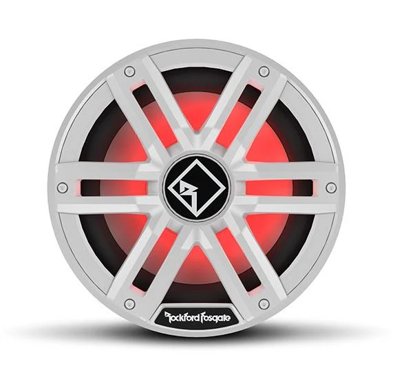 Rockford Fosgate M2D4-10I – Subwoofer Marine 25 cm (10") 300W RMS Double Bobine 4Ω Blanc
