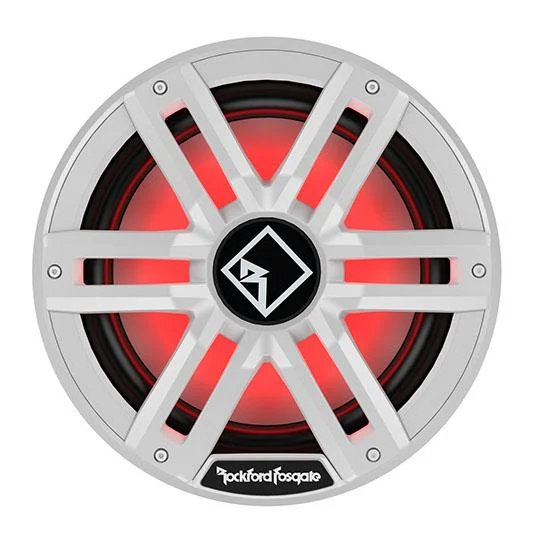 Rockford Fosgate M2D4-12I – Subwoofer Marine 30 cm (12") 400W RMS Double Bobine 4Ω Blanc