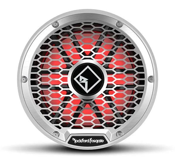 Rockford Fosgate M2D4-12S – Subwoofer Marine 30 cm (12") 400W RMS Double Bobine 4Ω Blanc