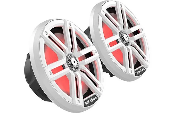 Rockford Fosgate M2-8 – Haut-Parleurs Marine 20 cm (8") 100W RMS Blanc