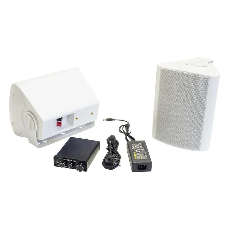 Amplificateur Bluetooth et haut-parleurs étanches