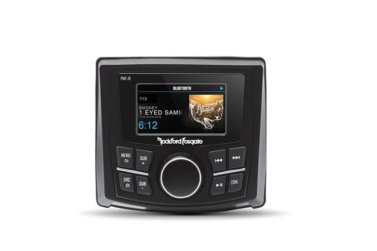 Rockford Fosgate PMX‑1R – Autoradio Marine avec Bluetooth, USB et AUX